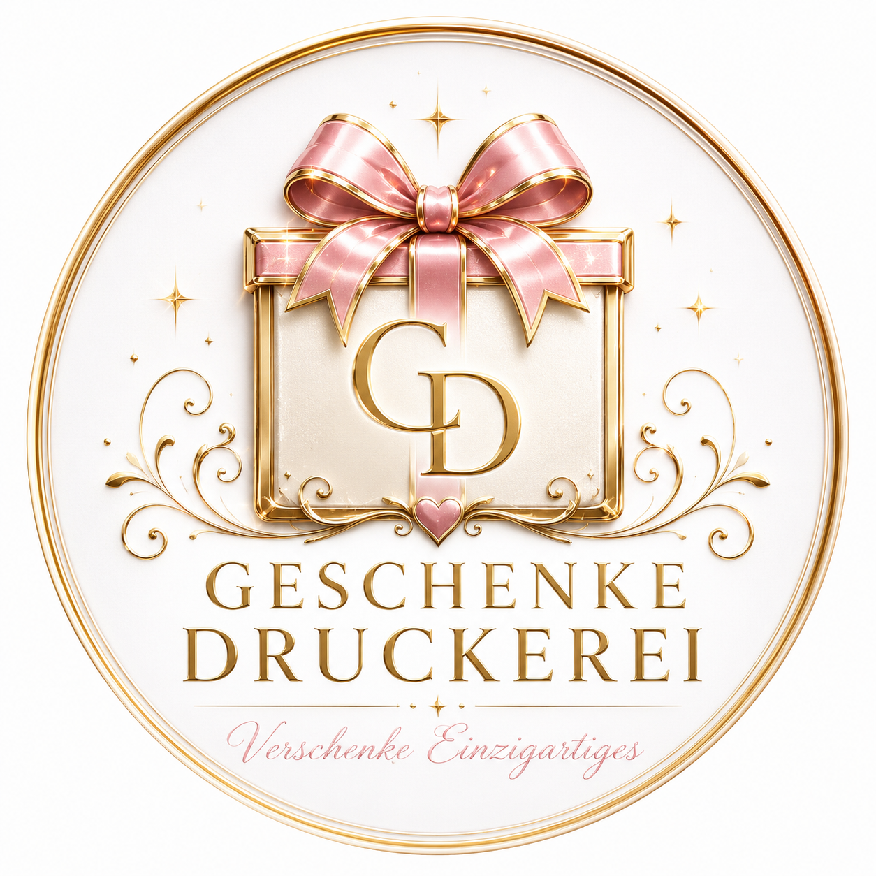 Logo der Geschenke Druckerei