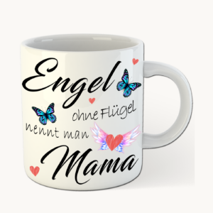 Mama-Tasse „Engel ohne Flügel“ – einheitliches Produktfoto