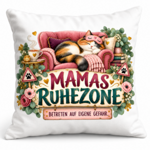 Mamas Ruhezone – Humorvolles Mama-Kissen